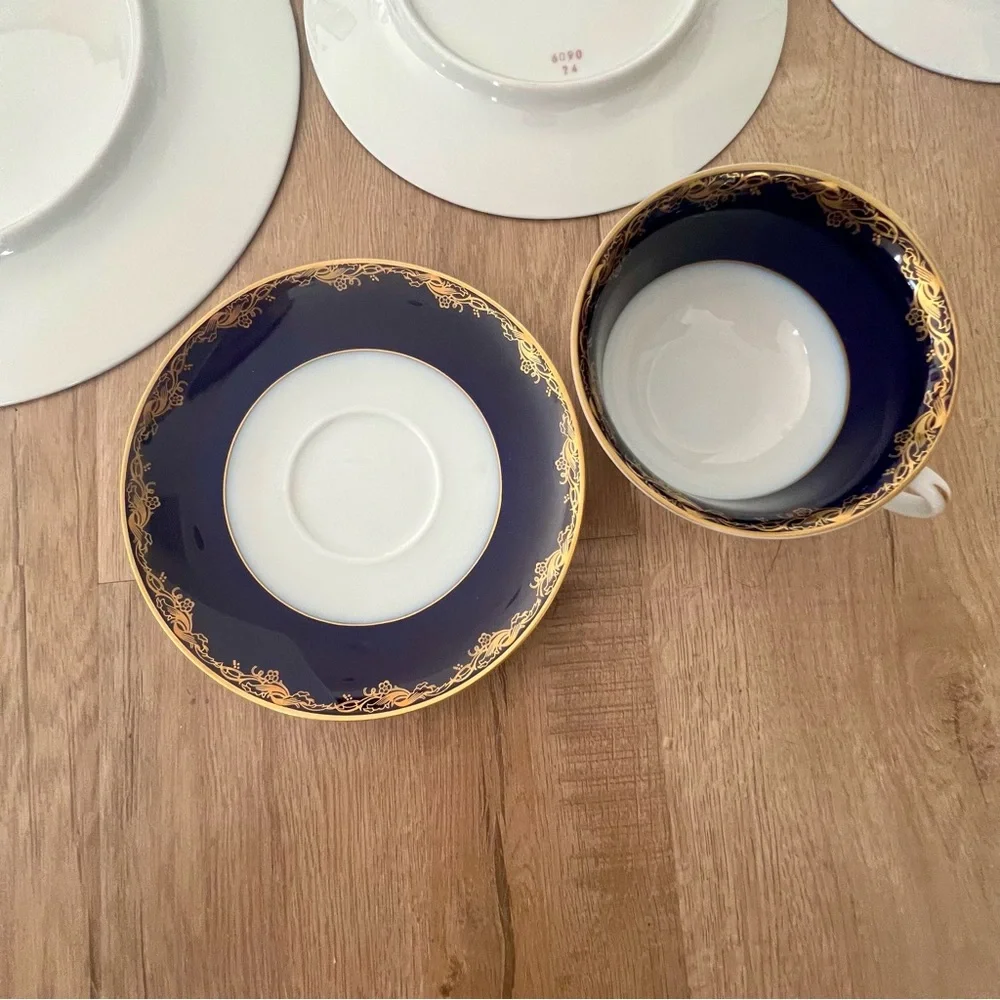 Vtg 52 Pcs 80s Rosenthal Frederick The‎ Great Porcelain Dinnerware Dinner Set